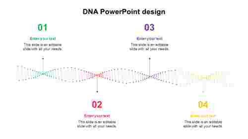 DNA PowerPoint design